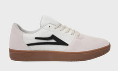 BRIGHTON WHITE/GUM SUEDE