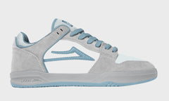 TELFORD LOW - GREY SUEDE DESATURATED BLUE