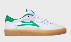 CAMBRIDGE WHITE/GREEN LEATHER