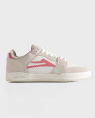 TELFORD LOW - FOG SUEDE STRAWBERRY