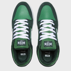 TELFORD LOW Green Suede