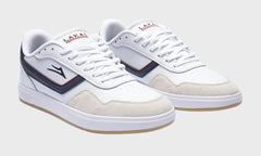 TERRACE WHITE/NAVY SUEDE
