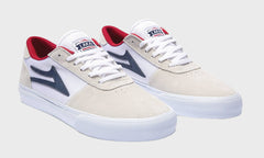 MANCHESTER WHITE/NAVY SUEDE