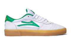 CAMBRIDGE WHITE/GREEN LEATHER