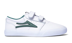 GRIFFIN KIDS WHITE/PINE LEATHER