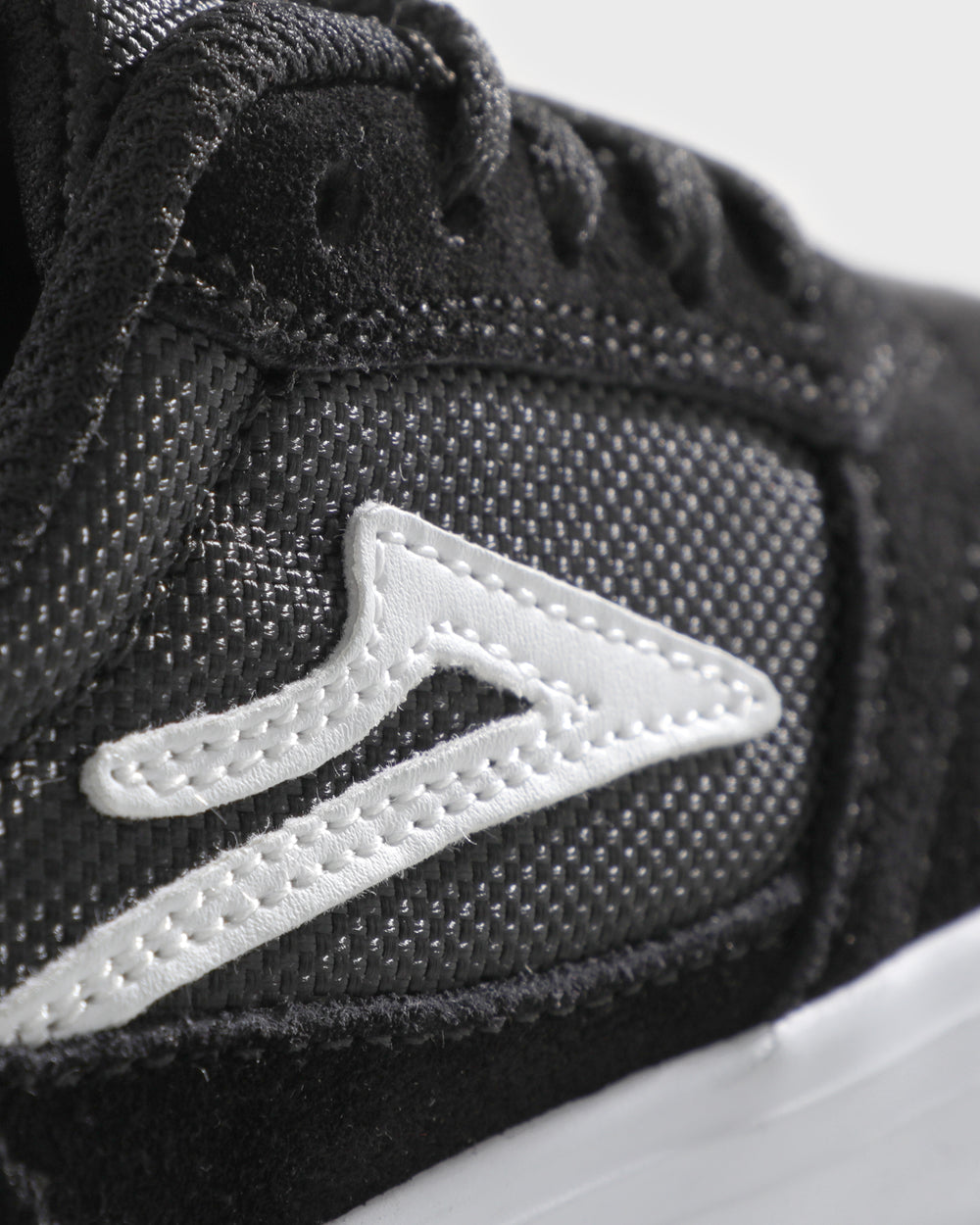 CAMBRIDGE KIDS BLACK/WHITE SUEDE