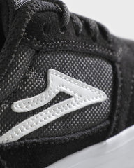 CAMBRIDGE KIDS BLACK/WHITE SUEDE