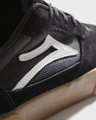 CAMBRIDGE  BLACK/GUM SUEDE