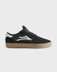 CAMBRIDGE  BLACK/GUM SUEDE