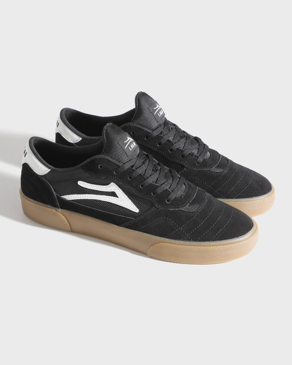 CAMBRIDGE  BLACK/GUM SUEDE
