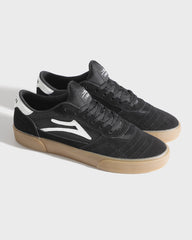 CAMBRIDGE  BLACK/GUM SUEDE