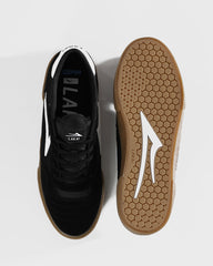 CAMBRIDGE  BLACK/GUM SUEDE
