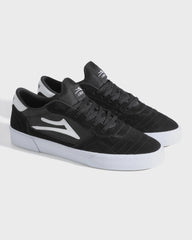 CAMBRIDGE  BLACK/WHITE SUEDE