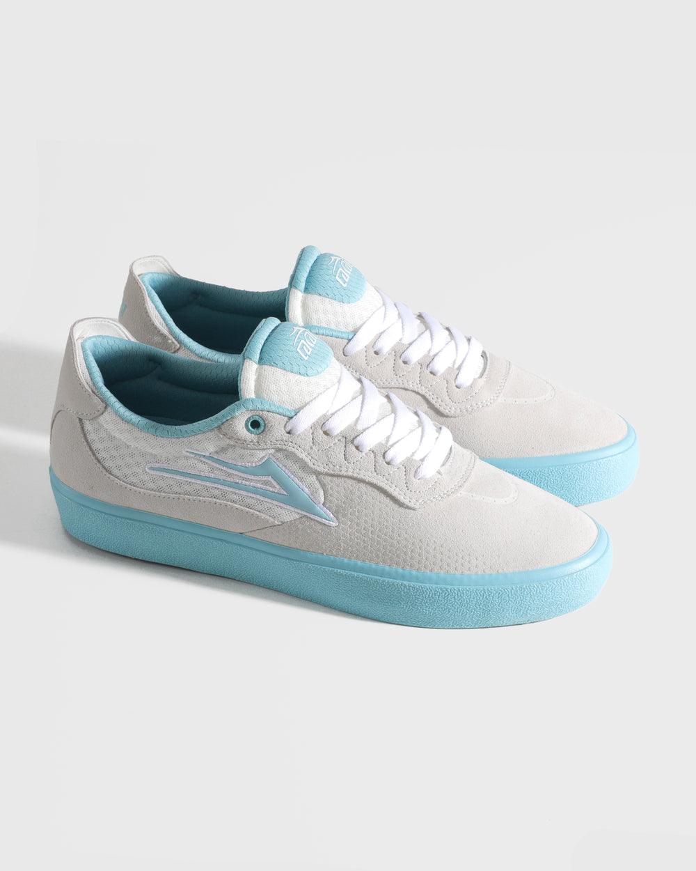 ESSEX ELITE - WHITE SUEDE AQUA