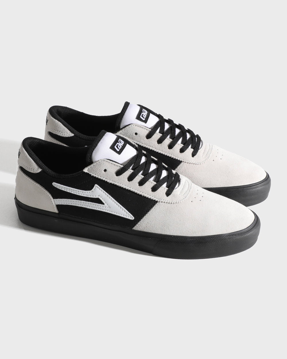 MANCHESTER WHITE SUEDE BLACK BLACK