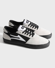 MANCHESTER WHITE SUEDE BLACK BLACK