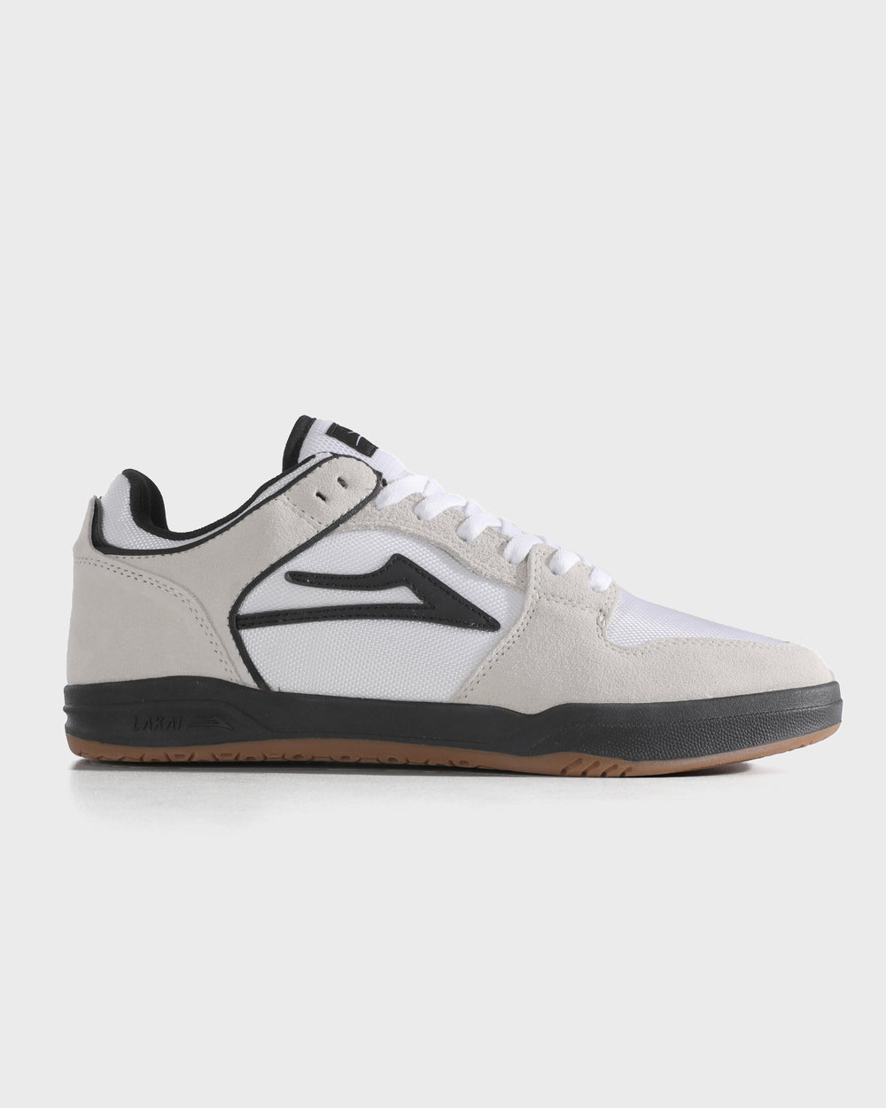 TELFORD LOW - WHITE SUEDE CORDURA BLACK