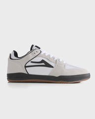 TELFORD LOW - WHITE SUEDE CORDURA BLACK