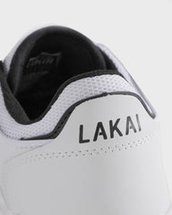 TELFORD LOW  WHITE/BLACK LEATHER